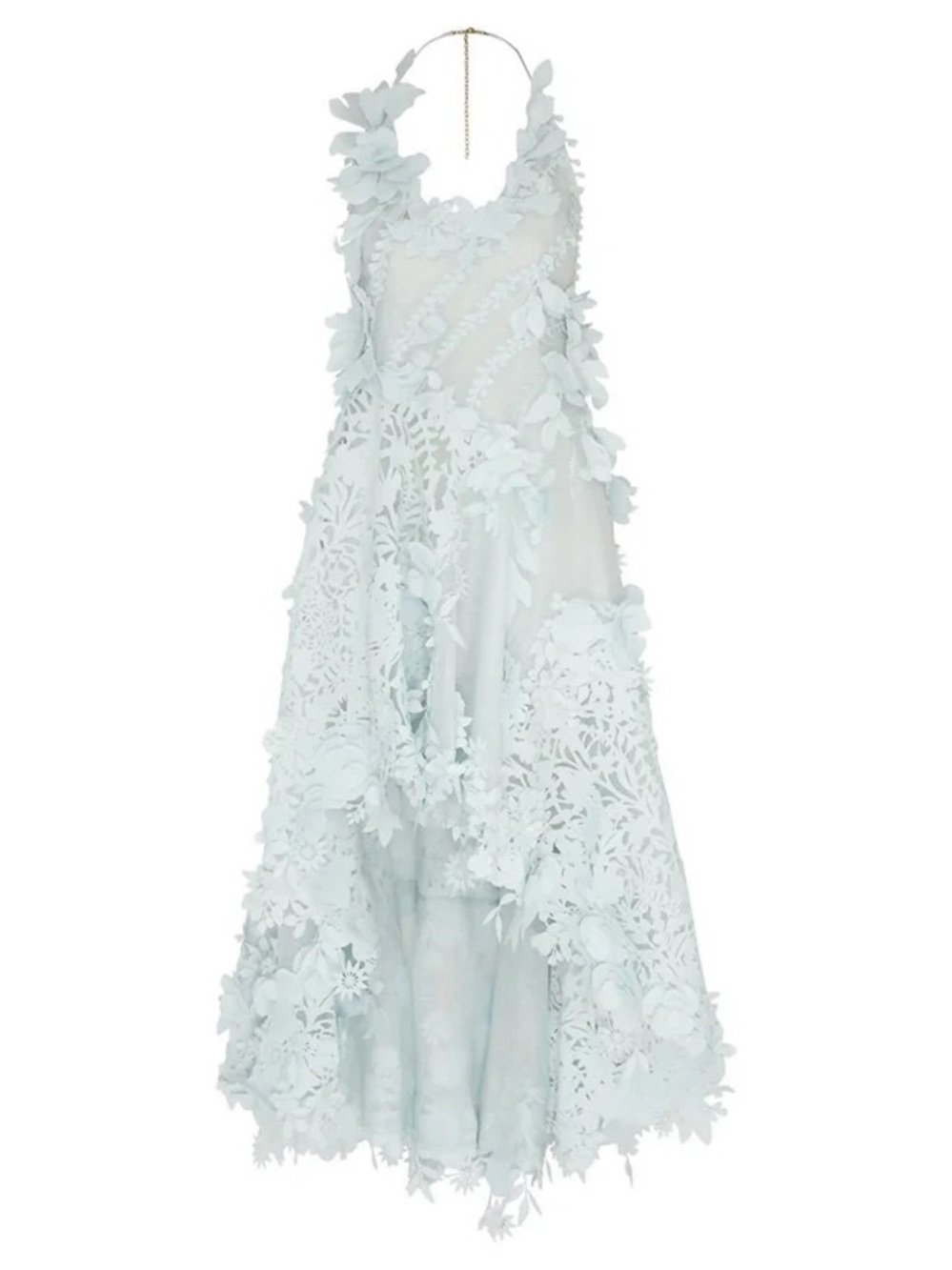Zimmermann natura lasercut halter dress